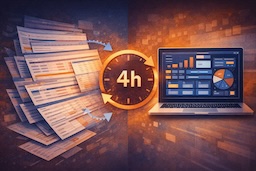 Automated reporting workflow replacing manual spreadsheet process